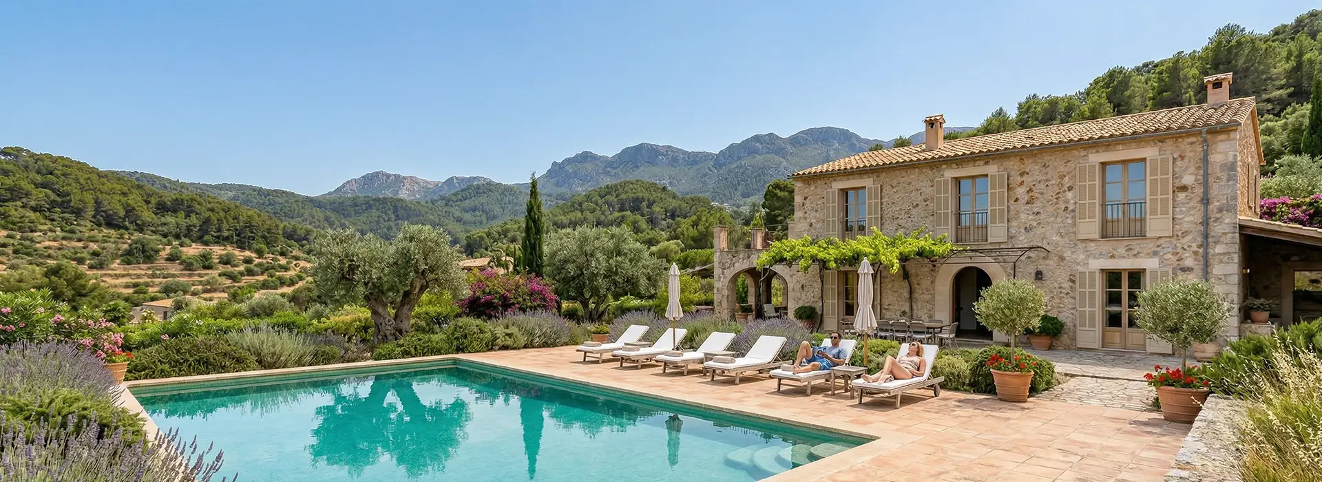 Finca mit Pool und Aussicht