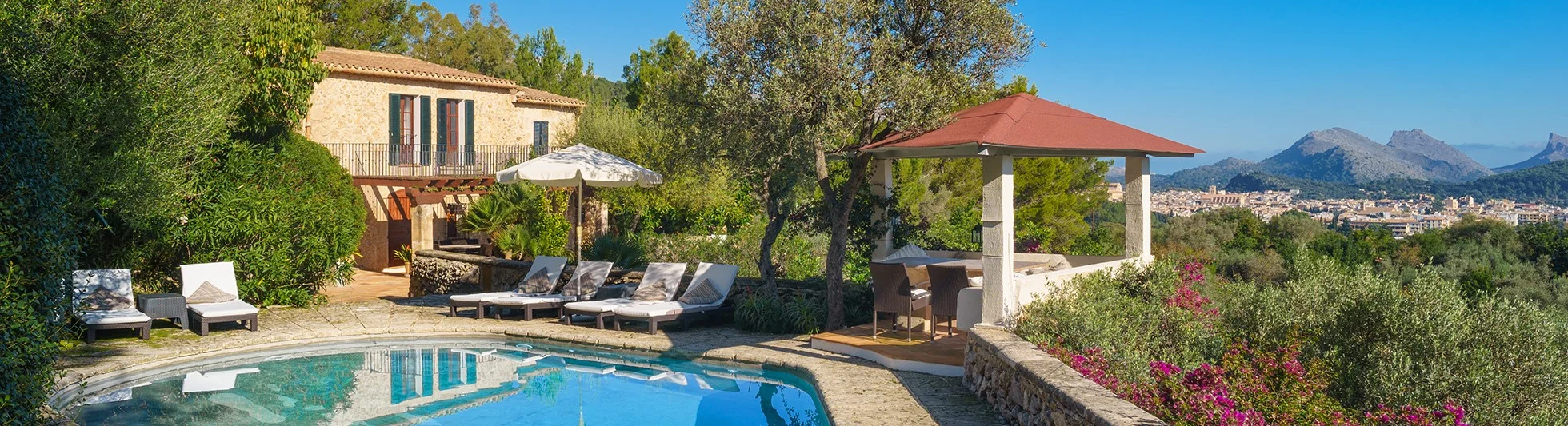 Finca mit Pool und Aussicht